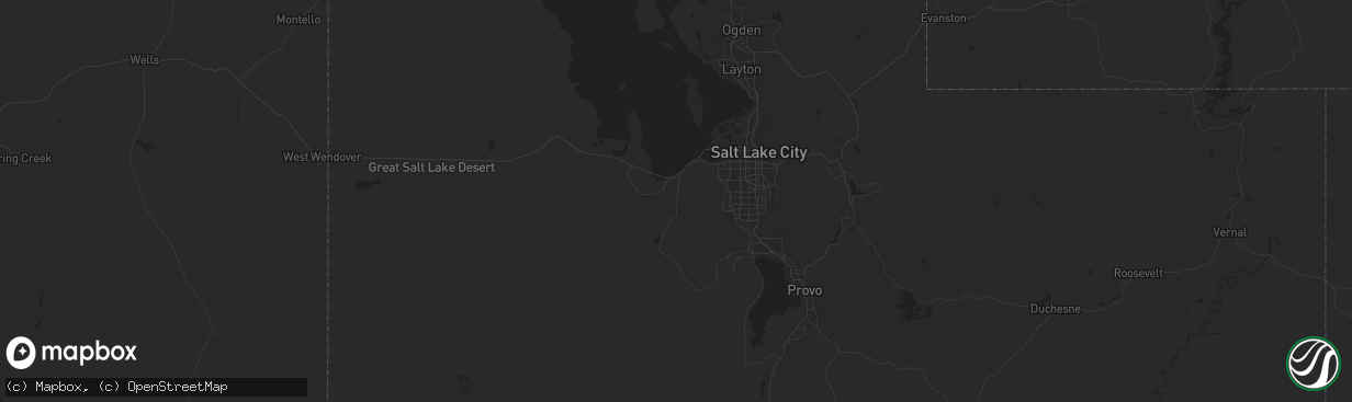 Hail map in Tooele, UT on August 10, 2024