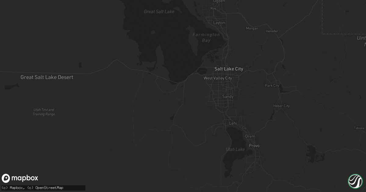 Hail map in Tooele, UT on August 10, 2024