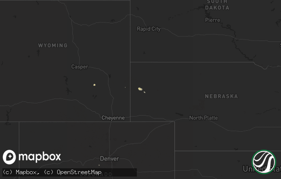 Hail map preview on 08-10-2025