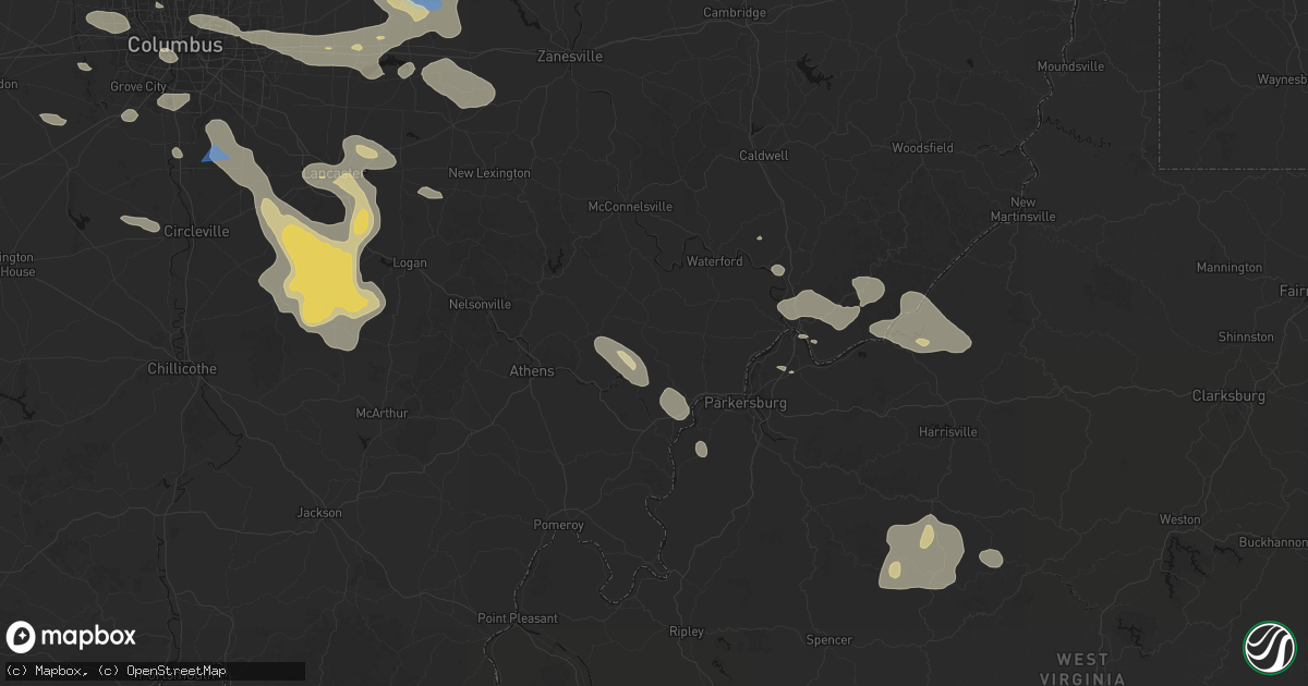 Hail map in Cutler, OH on August 10, 2026