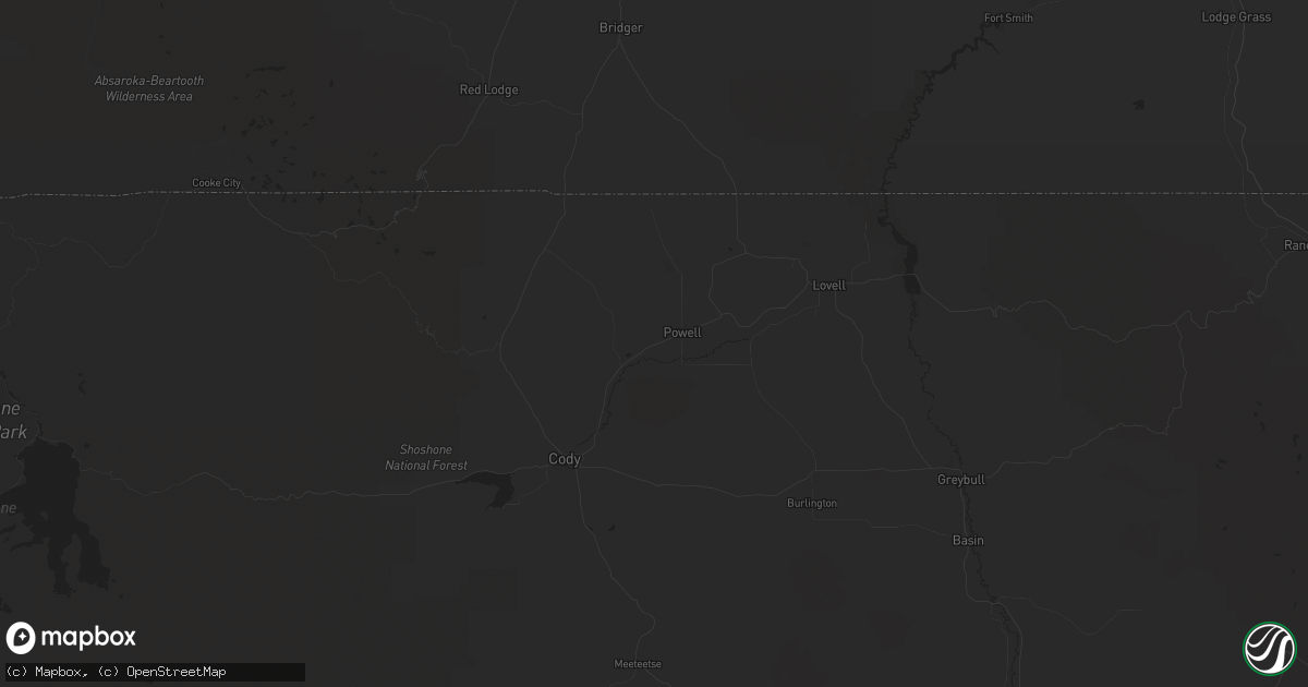 Hail map in Manhattan, MT on August 11, 2013