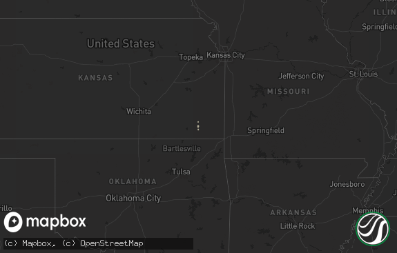Hail map preview on 08-11-2025