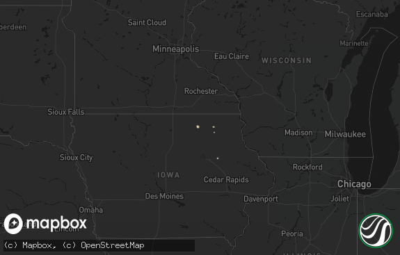 Hail map preview on 08-11-2026