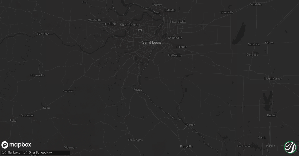 Hail map in Concord, NC on August 12, 2013