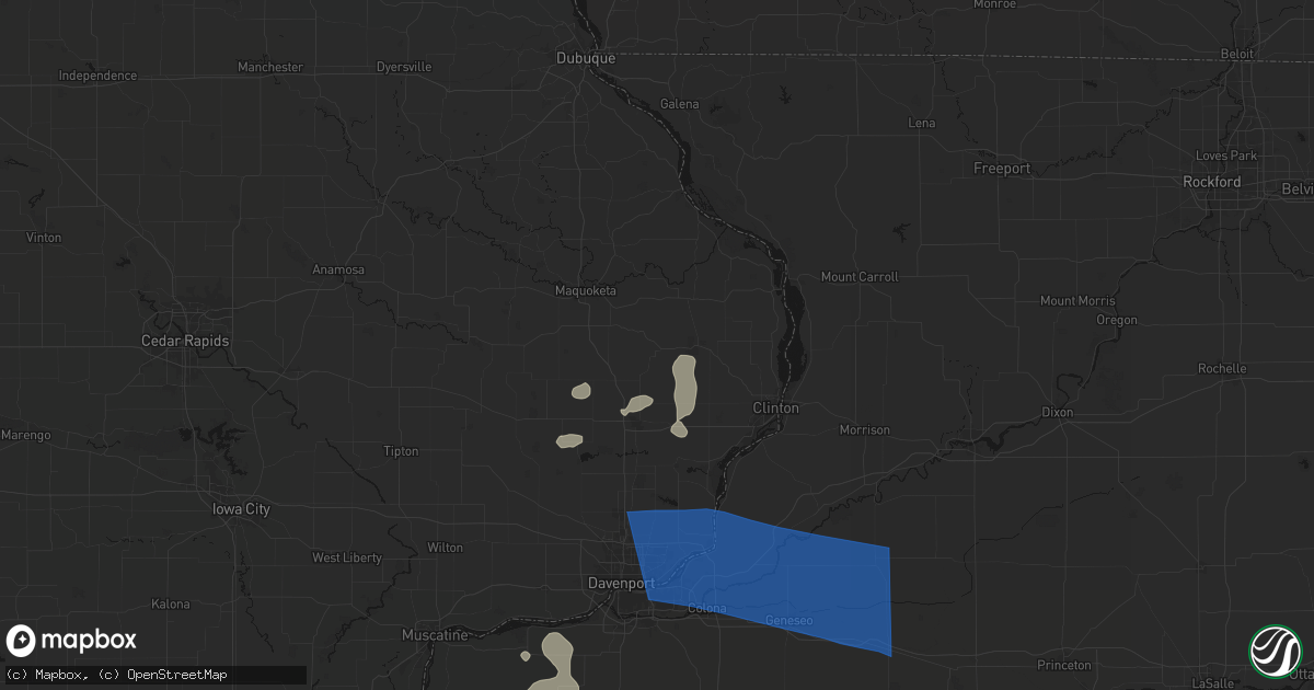 Hail map in Charlotte, IA on August 12, 2026
