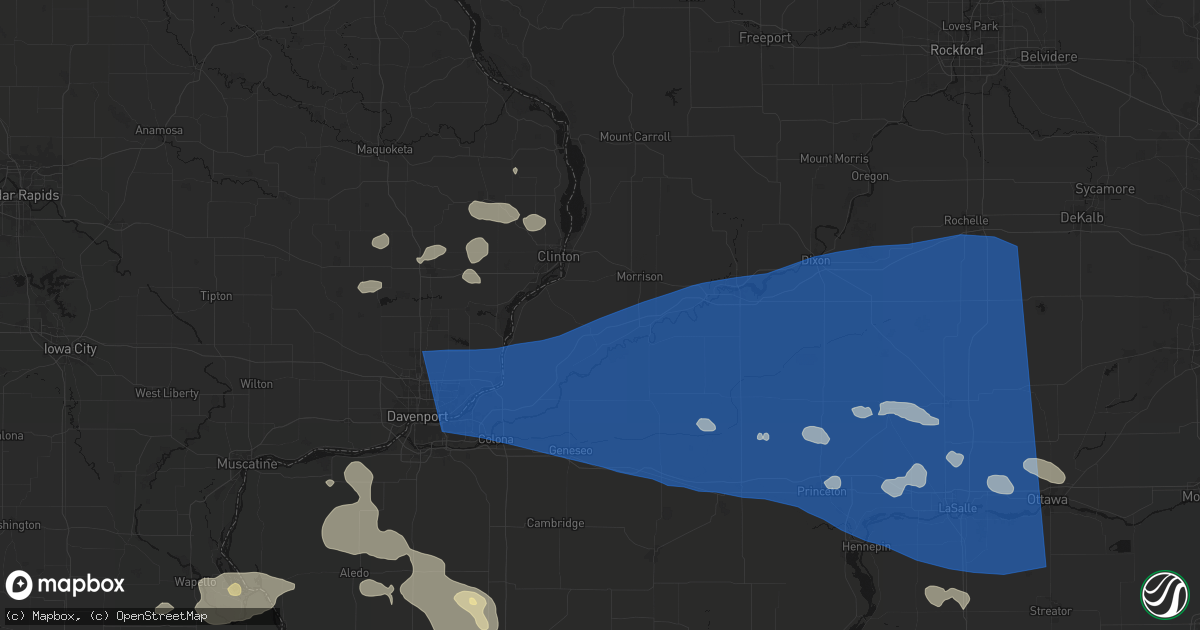 Hail map in Fenton, IL on August 12, 2026