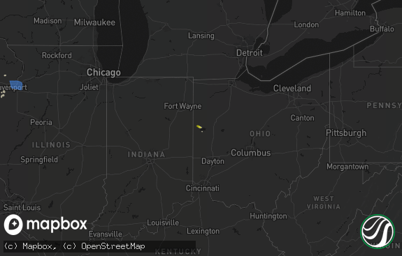 Hail map preview on 08-12-2026