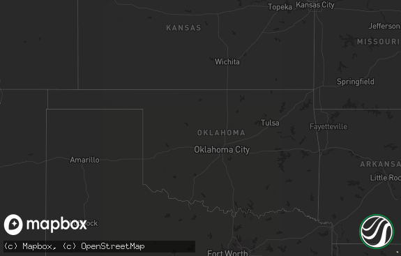 Hail map preview on 08-13-2012