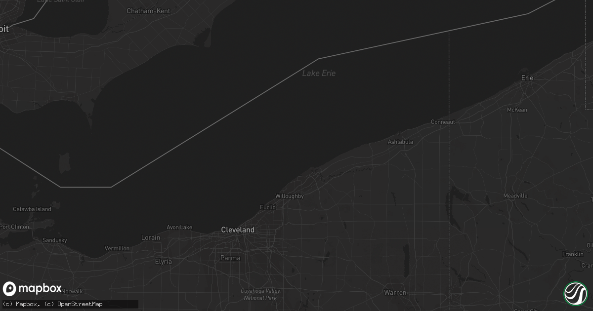 Hail map in Bingham, ME on August 13, 2023
