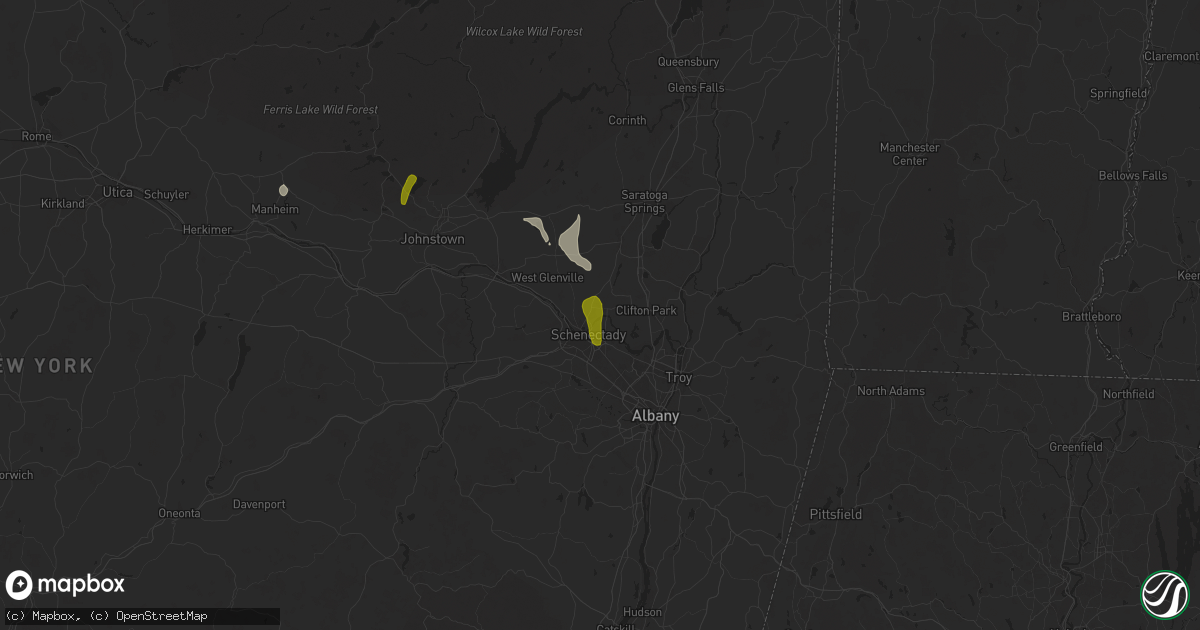 Hail map in Alplaus, NY on August 14, 2024