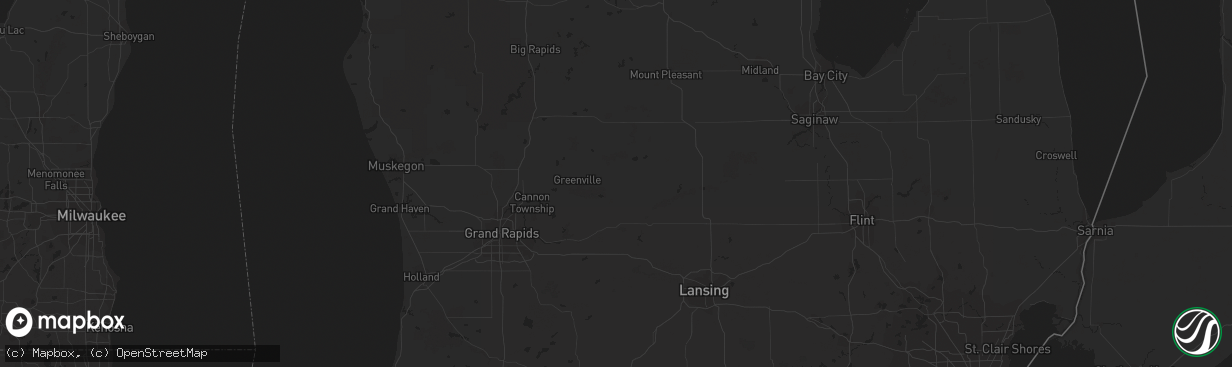 Hail map in Albia, IA on August 15, 2012