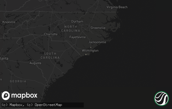 Hail map preview on 08-15-2026