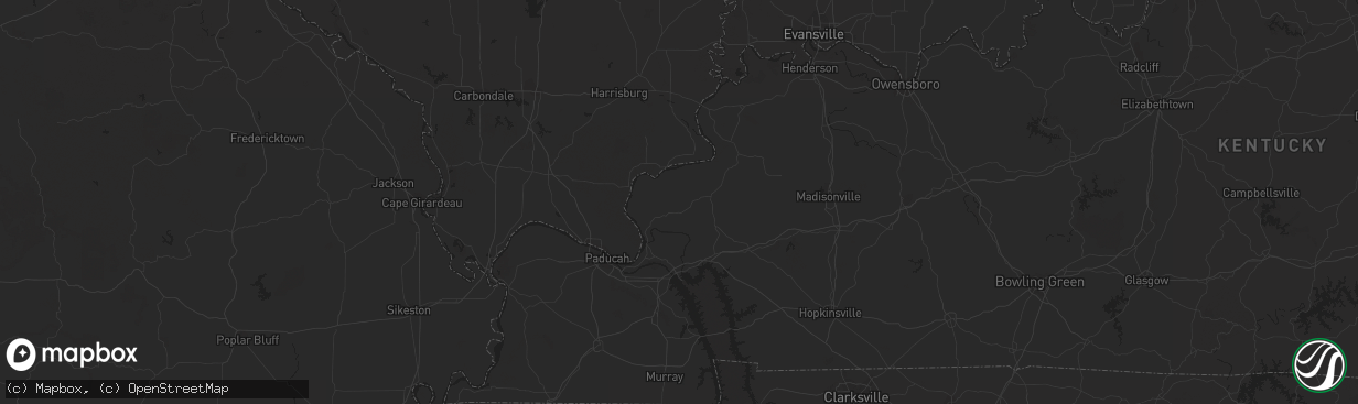 Hail map in Sinton, TX on August 16, 2023
