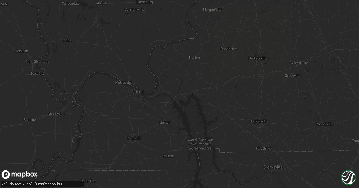 Hail map in Waycross, GA on August 16, 2023