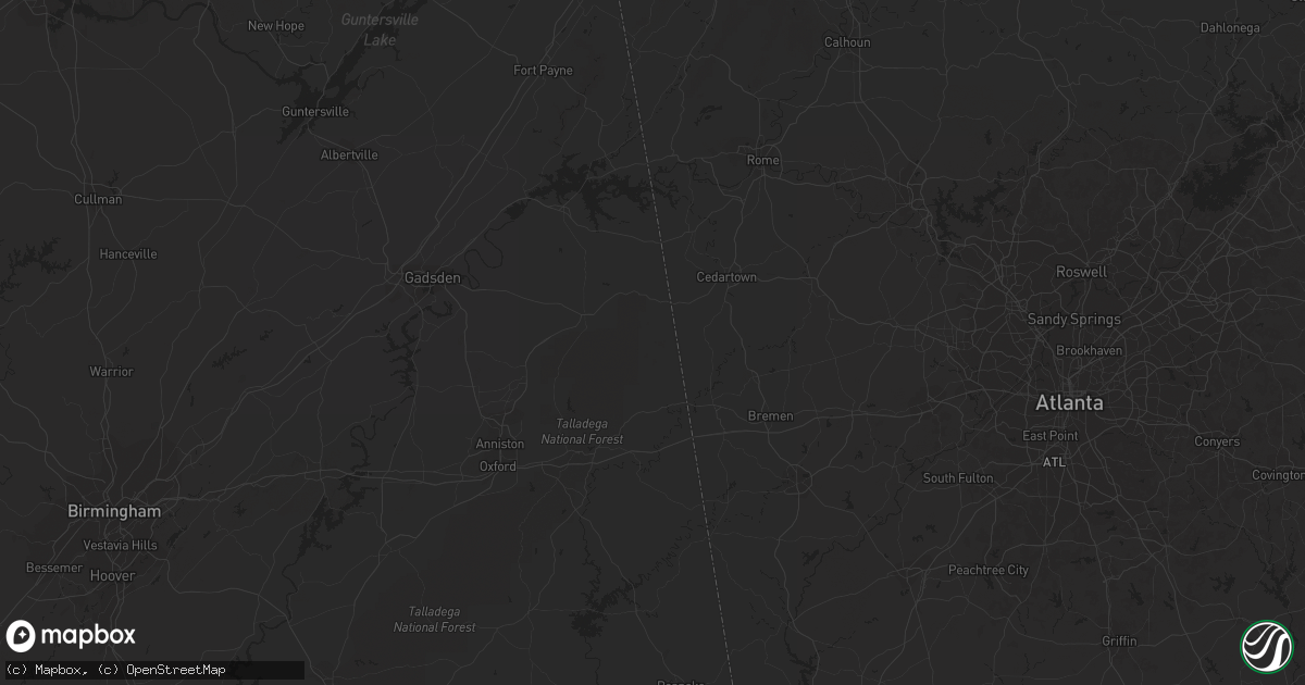 Hail map in Blandinsville, IL on August 17, 2023