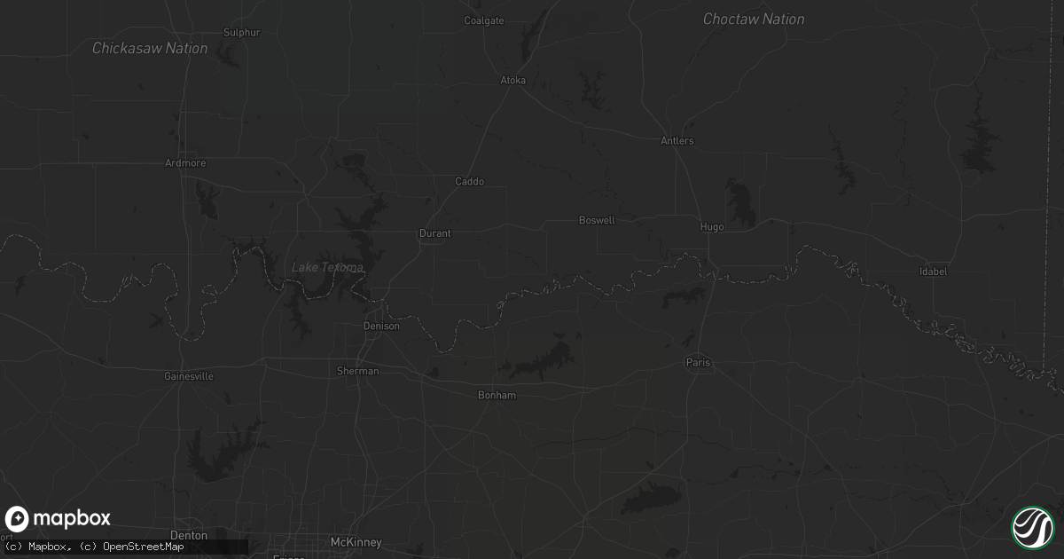 Hail map in Sparland, IL on August 17, 2023