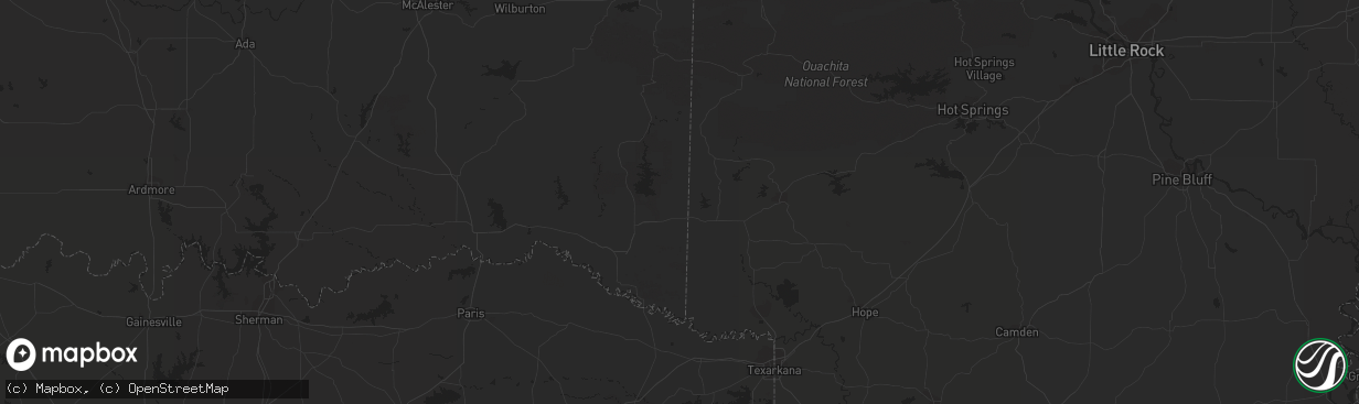 Hail map in Clearwater, FL on August 18, 2021