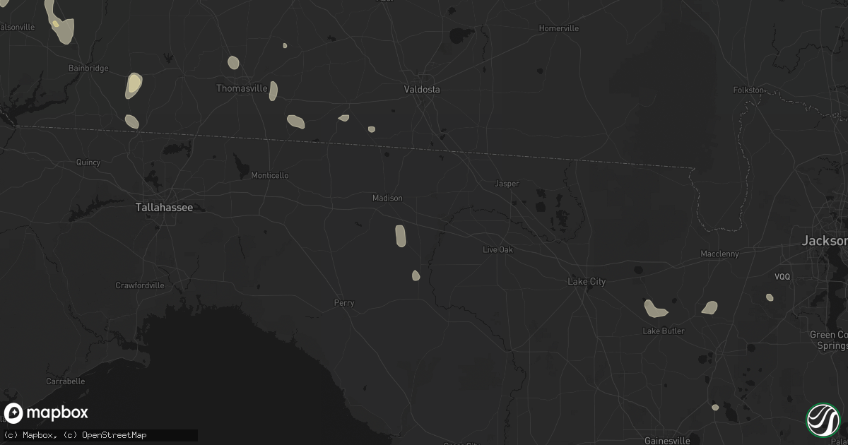 Hail map in Lee, FL on August 19, 2026