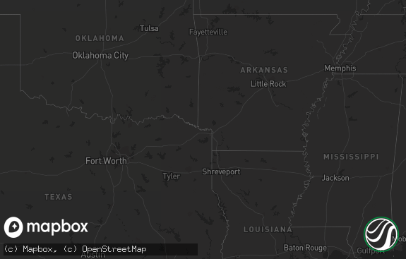 Hail map preview on 08-20-2012