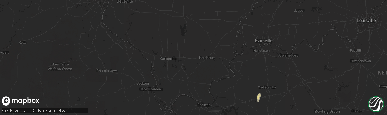 Hail map in Chula, GA on August 20, 2013