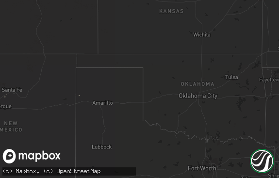 Hail map preview on 08-20-2013