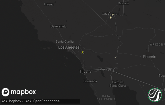 Hail map preview on 08-20-2014