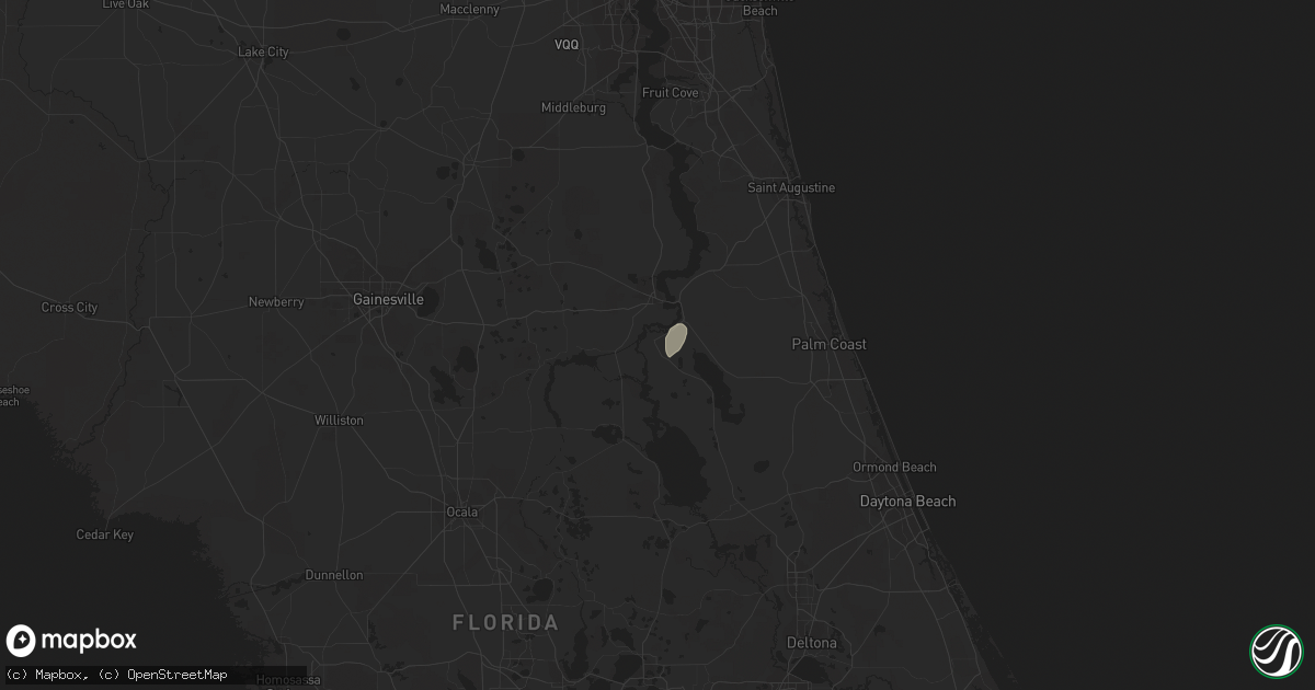 Hail map in Satsuma, FL on August 20, 2015
