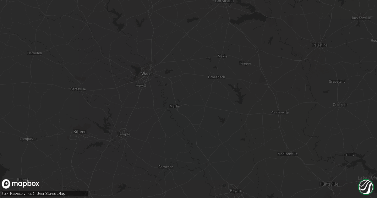 Hail map in Phoenix, AZ on August 20, 2020