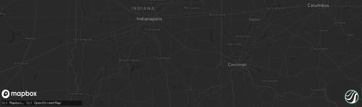 Hail map in Bellevue, NE on August 21, 2011