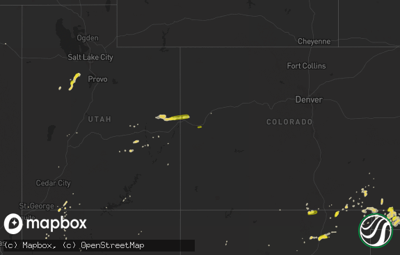 Hail map preview on 08-21-2018