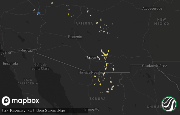 Hail map preview on 08-21-2024