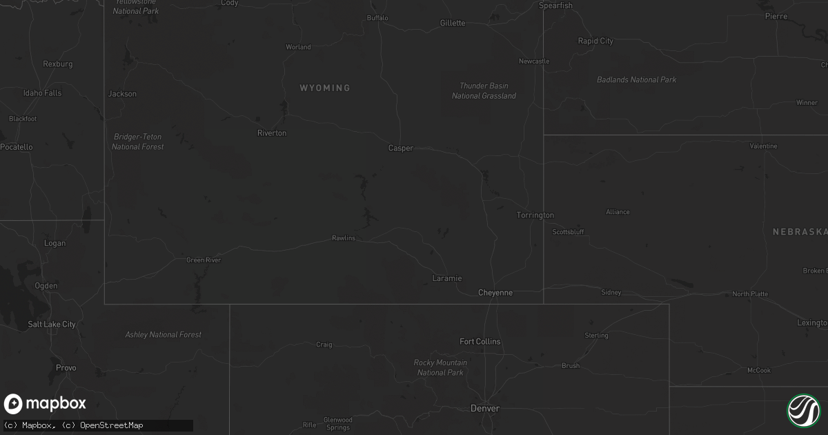 Hail map in Kansas on August 22, 2016