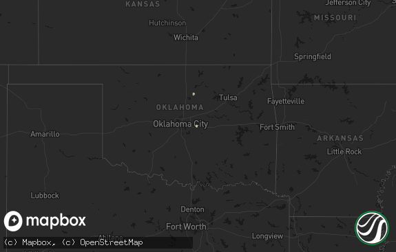 Hail map preview on 08-22-2026