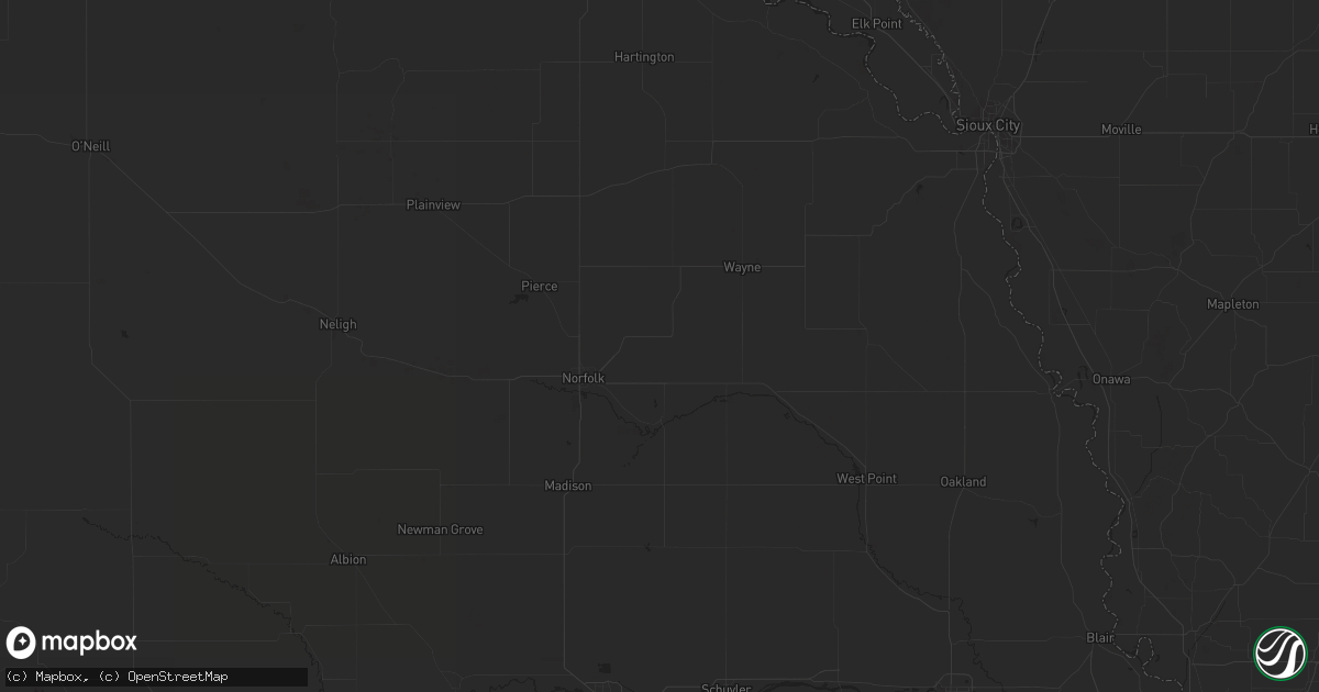 Hail map in Winsted, MN on August 23, 2012