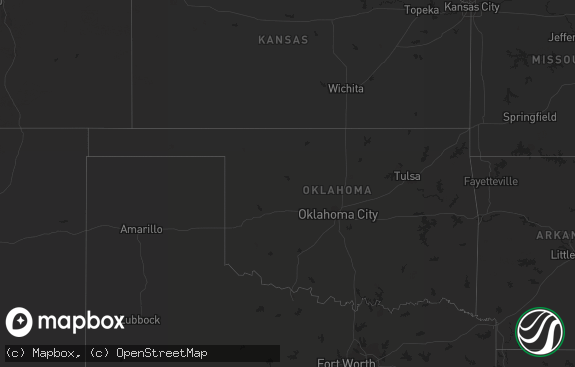 Hail map preview on 08-24-2013