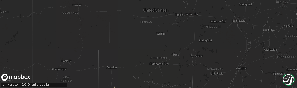 Hail map in Montana on August 25, 2011