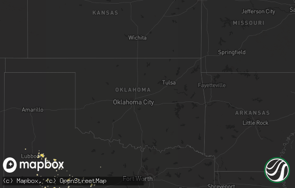 Hail map preview on 08-25-2011