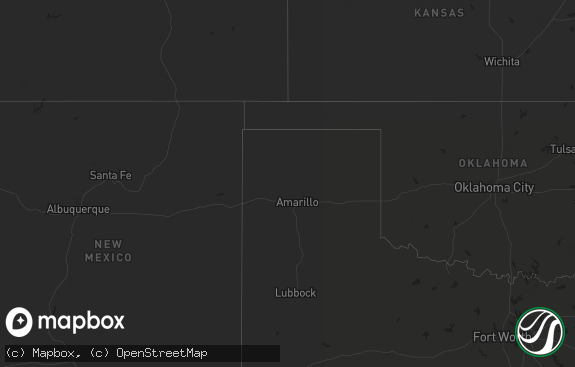 Hail map preview on 08-25-2013