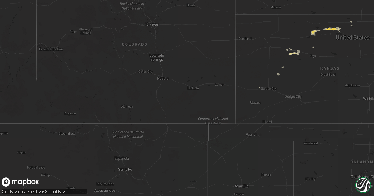 Hail map in Texas on August 26, 2011