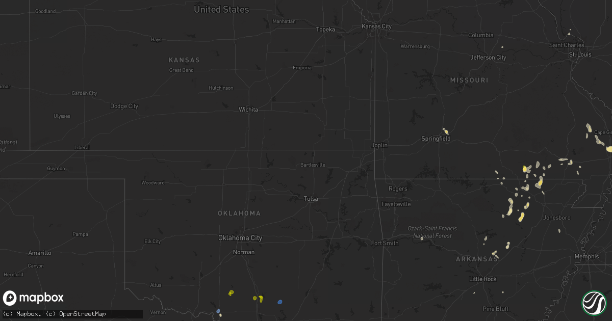 Hail map in Illinois on August 26, 2023