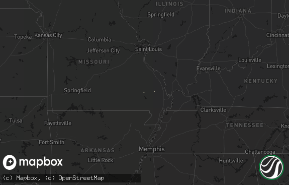 Hail map preview on 08-26-2026
