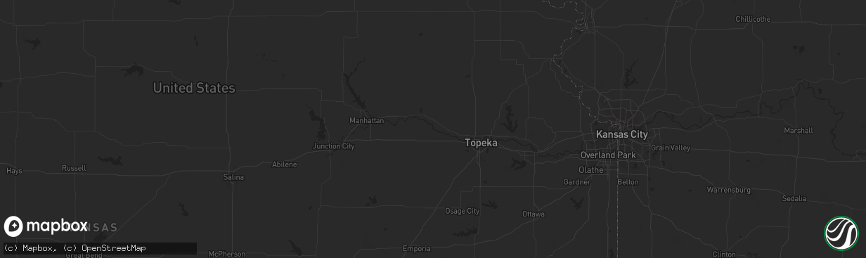 Hail map in Hoven, SD on August 27, 2011