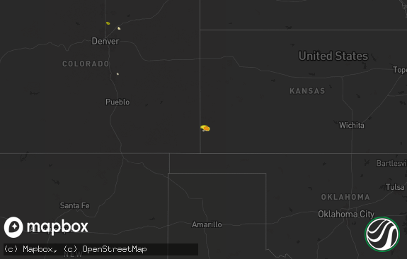 Hail map preview on 08-27-2025