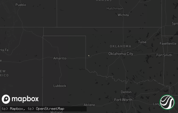 Hail map preview on 08-27-2026