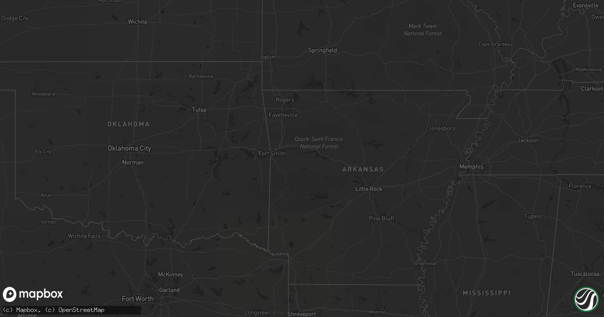 Hail map in Florida on August 28, 2012