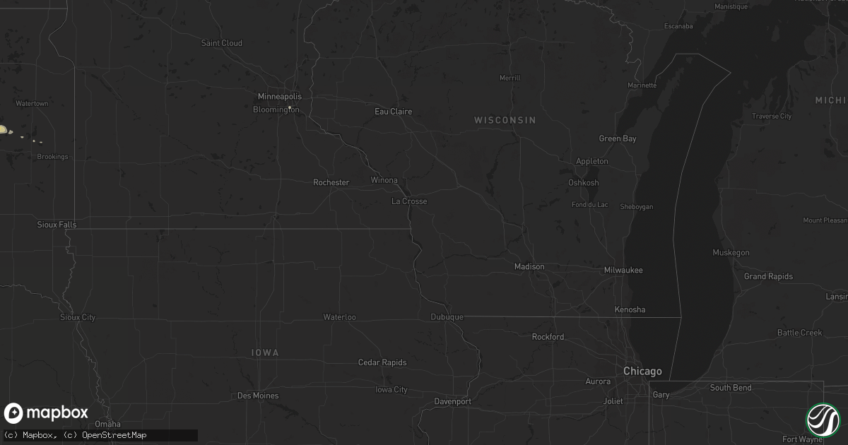 Hail map in Kentucky on August 28, 2013