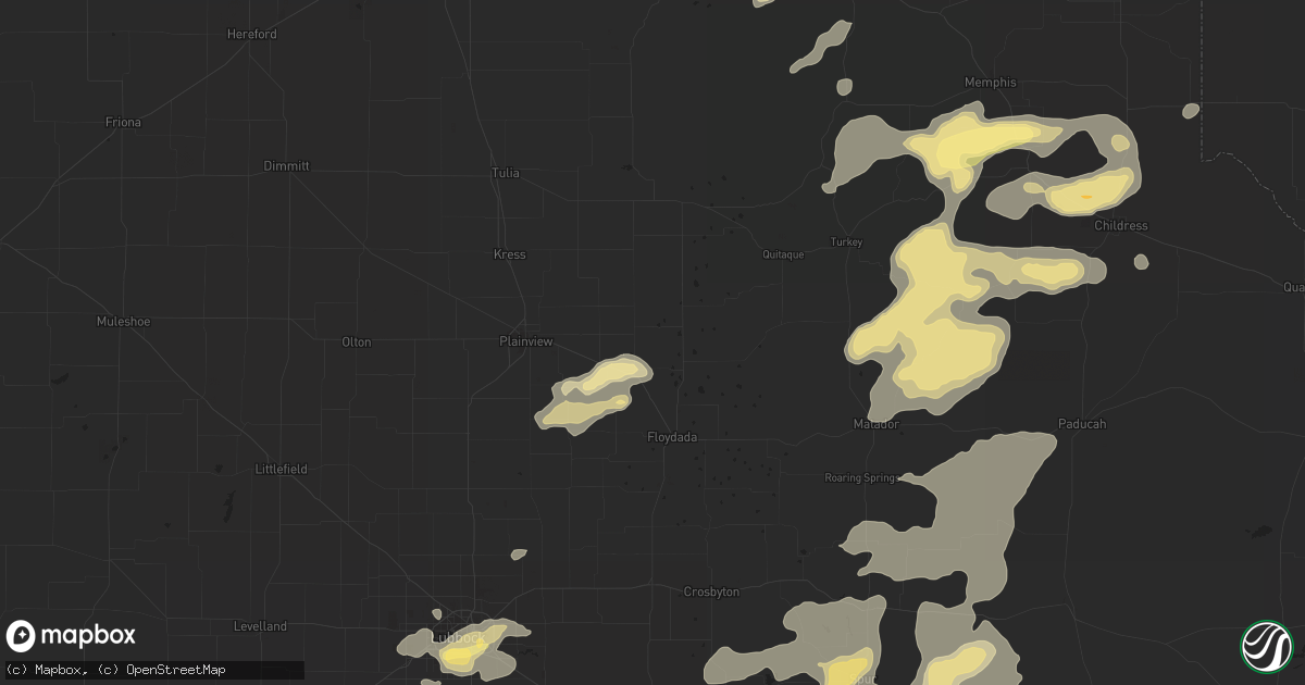Hail map in Lockney, TX on August 28, 2014