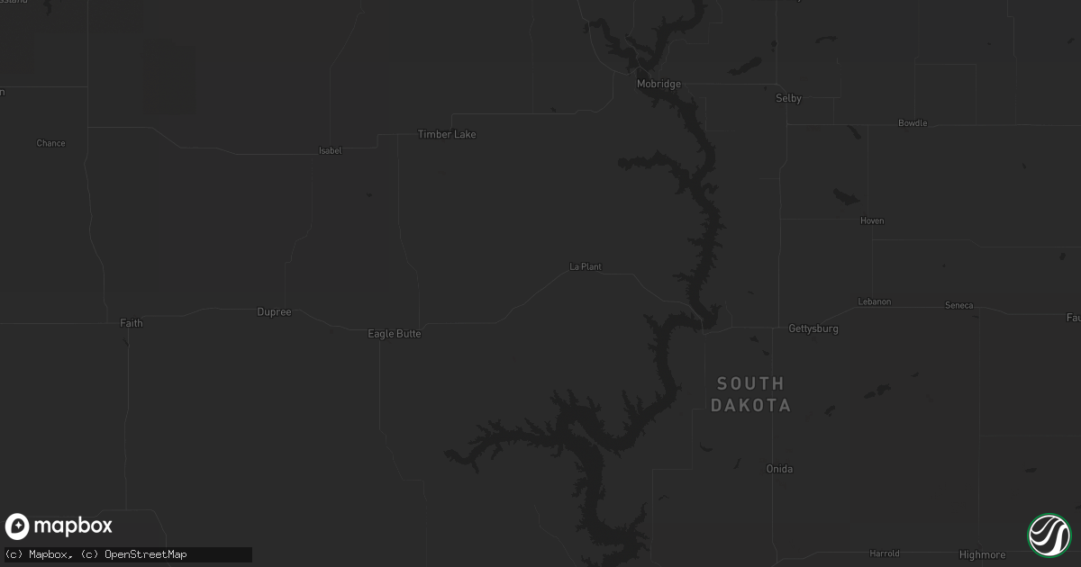 Hail map in Hayward, WI on August 29, 2013