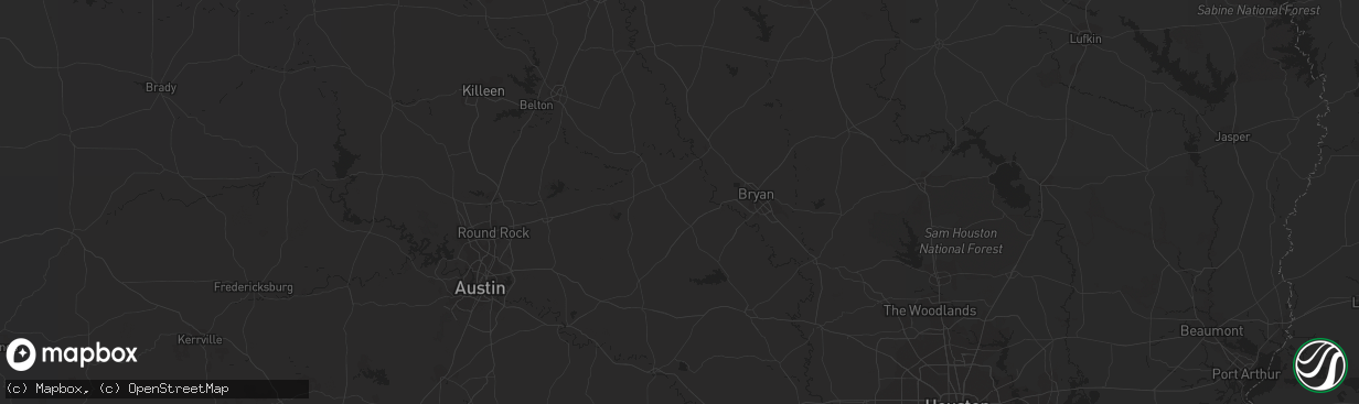 Hail map in Perrin, TX on August 29, 2015