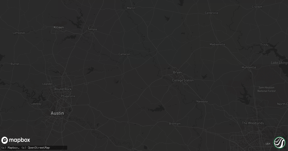 Hail map in Silverton, TX on August 29, 2015
